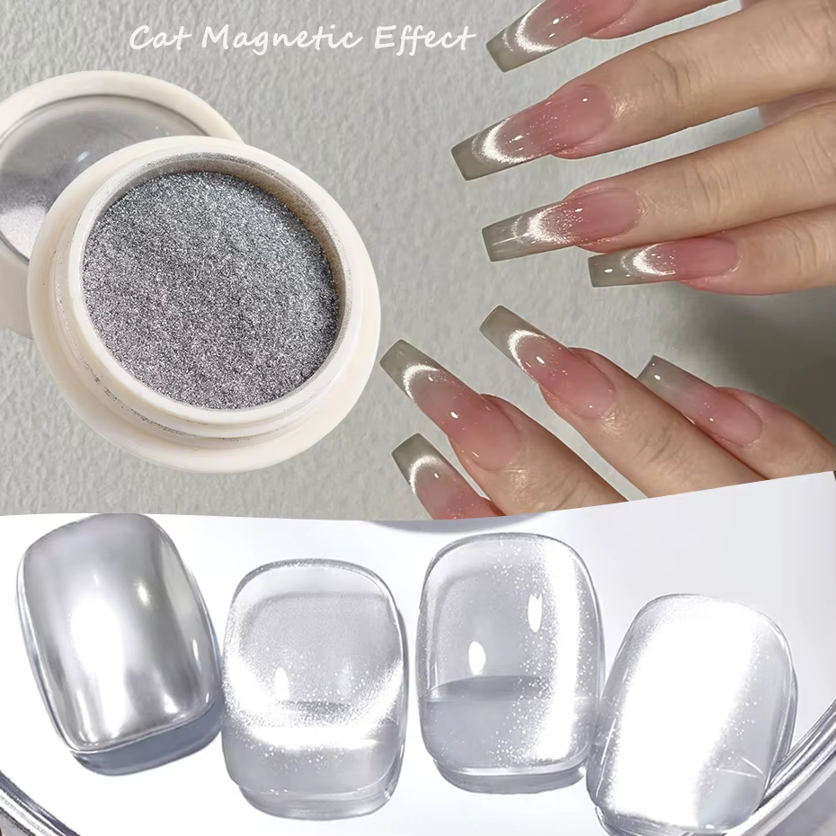 Aurora Cat – poudre magnétique pour ongles