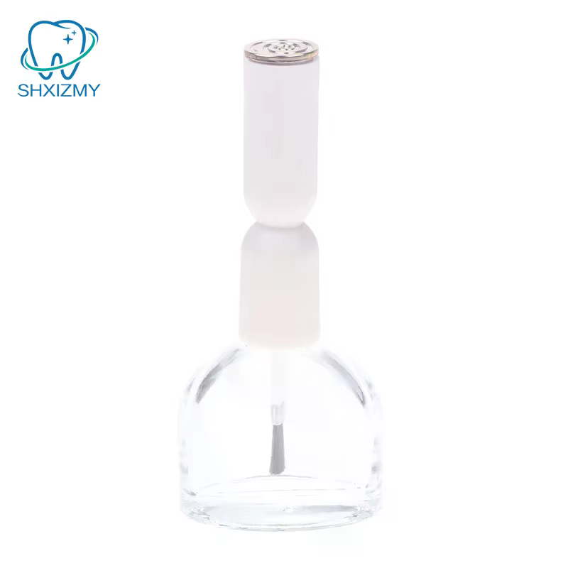 Mini flacon de vernis à ongles en verre de 13 ml avec pinceaux