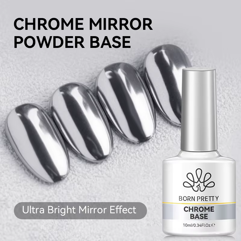BORN PRETTY Vernis à ongles gel à base de chrome 10 ml
