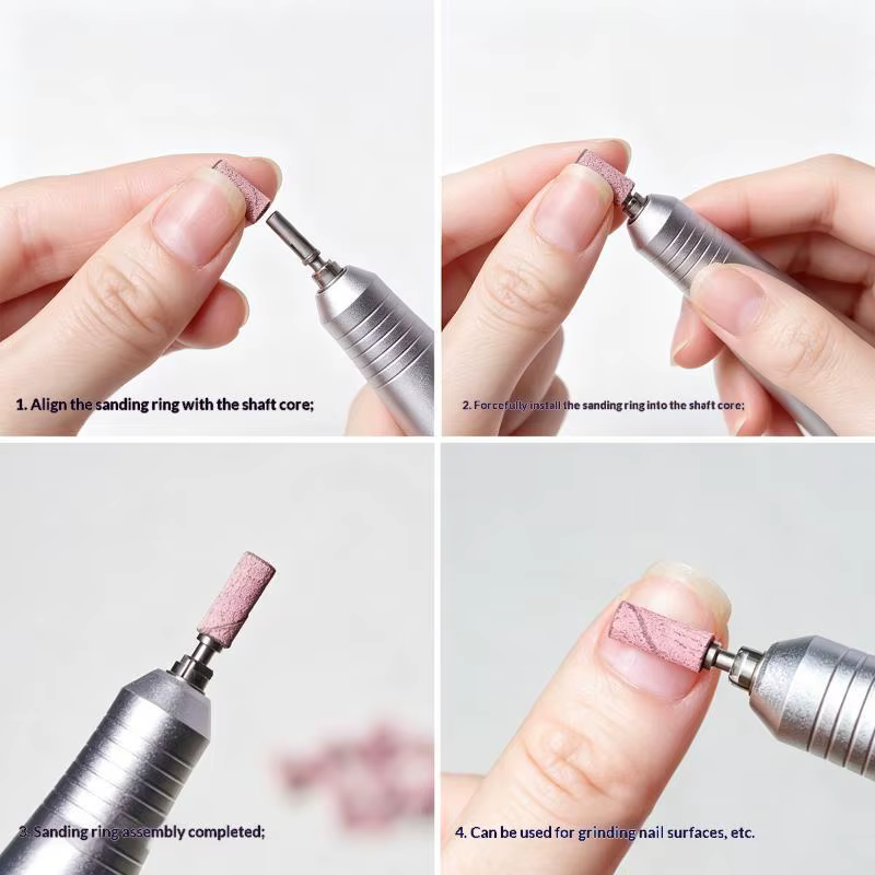 Mini-bandes de ponçage pour ongles 180/240