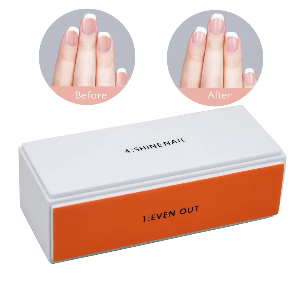 Nail boarder nights avec 4 Way boarding diffSmooth & Buff & Shine