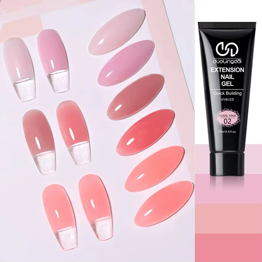 Gel allongeant les ongles à construction rapide pour protéger et renforcer