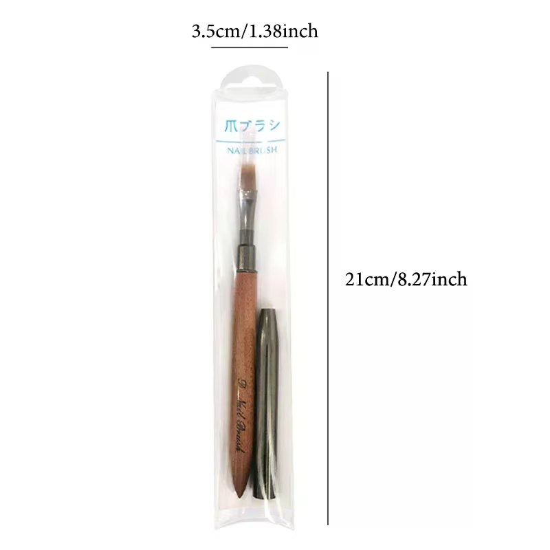 Brosse à ongles dégradée en bois de santal