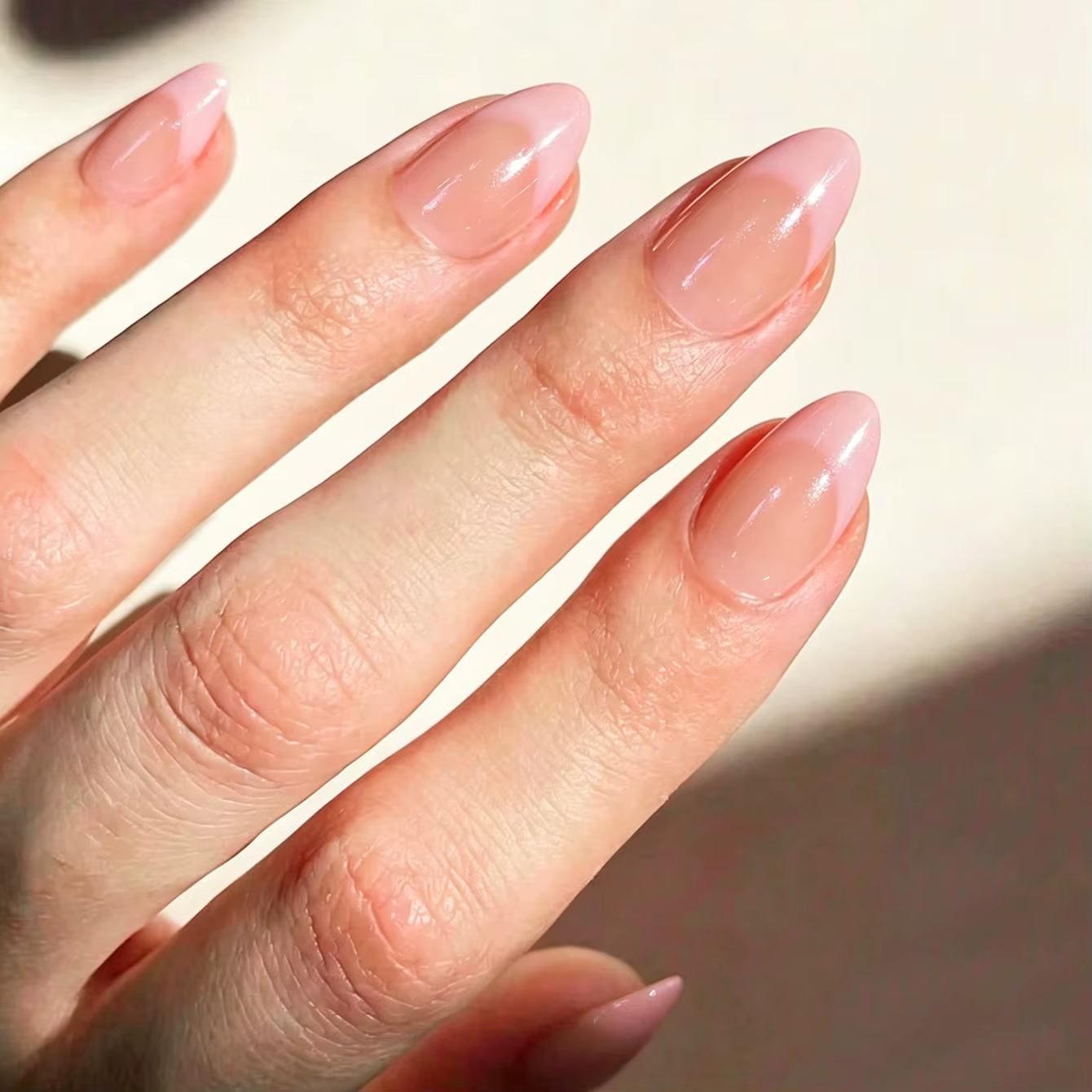 96 faux ongles en acrylique courts en forme d'amande
