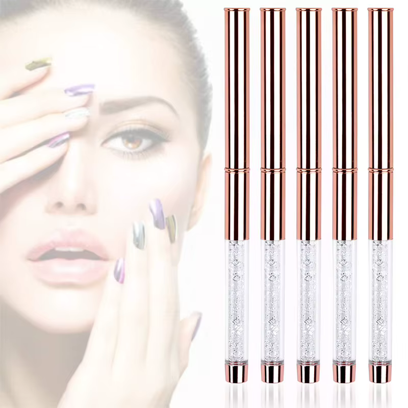 BQAN or Rose 3D Kolinsky acrylique brosse à ongles violet