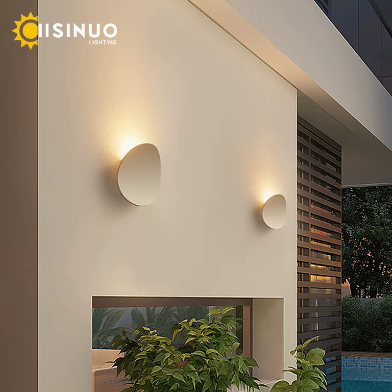 Applique murale LED en aluminium pour porche extérieur, lampe étanche pour maison, porte, décoration de garage, luminaires