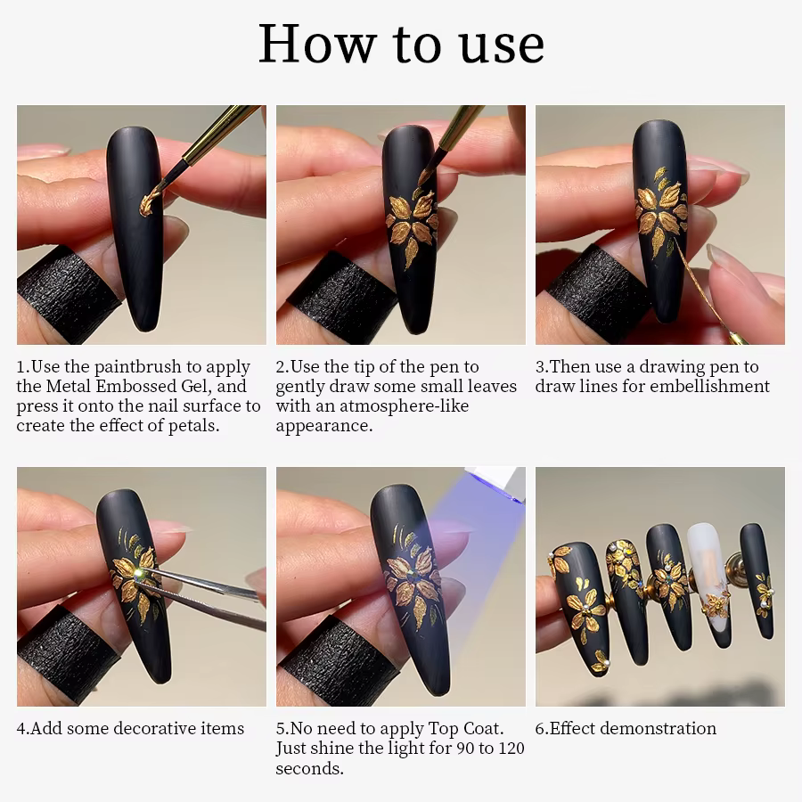 QNL 5g Gel à ongles sans essuyage