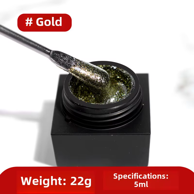 Gel de colle pour ongles platine