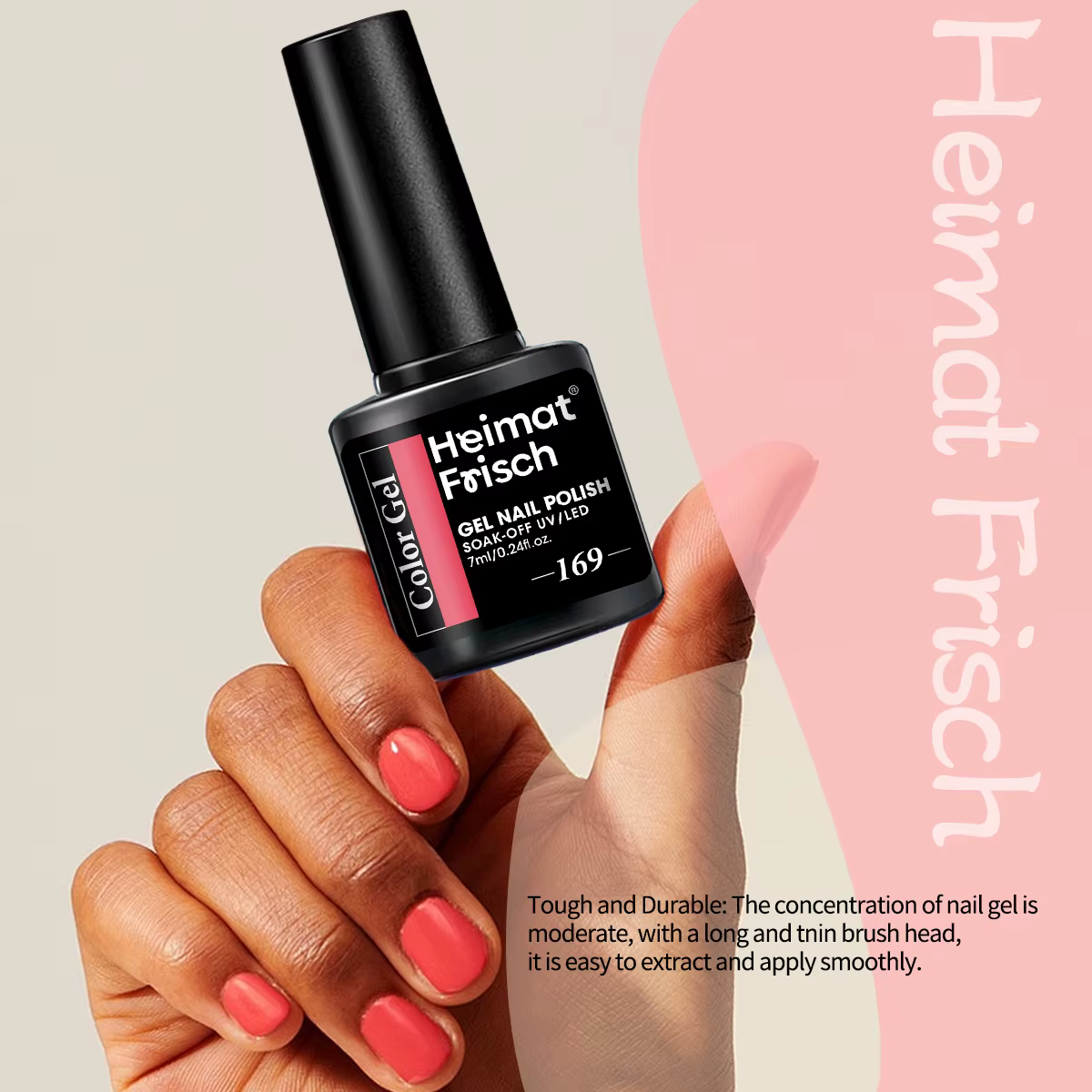 Vernis à ongles gel Heimat Frisch à usage unique 7 ml