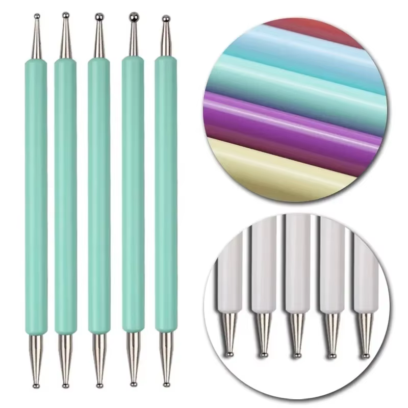 Outils de pointage pour Nail Art à double extrémité
