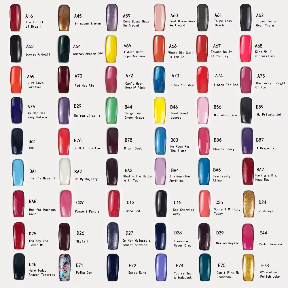 15ml Semi-Permanent été Opie Love Opies s86 bain de bulles Gel vernis pour ongles laque tremper UV LED