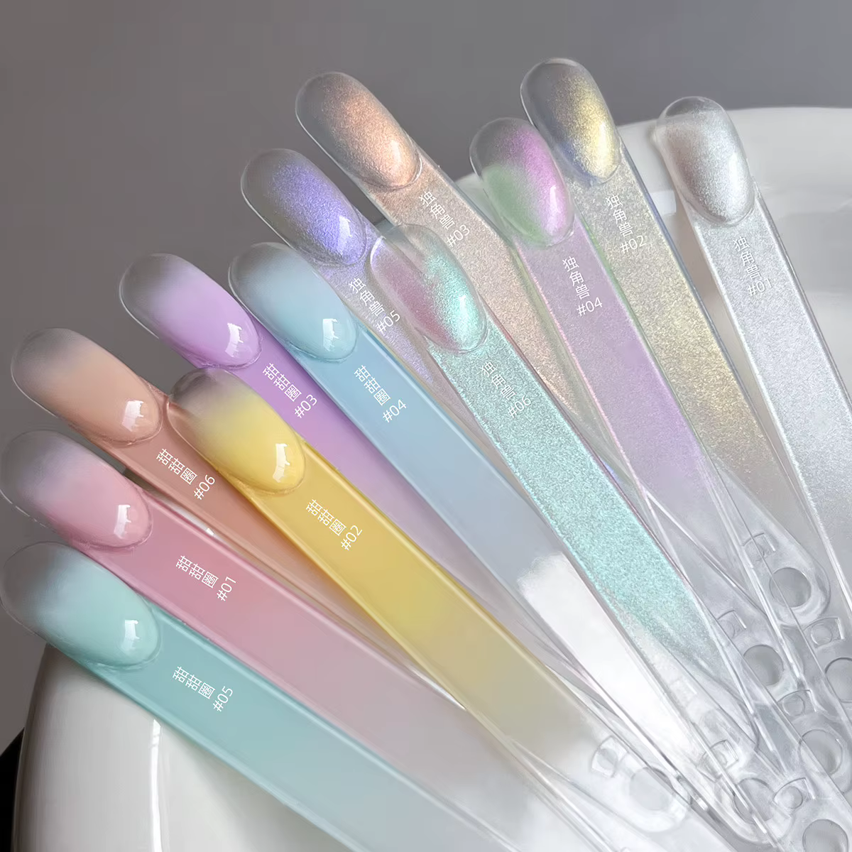 Gel de peinture UV/LED 6 couleurs Air Cushion Pat Pat pour ongles