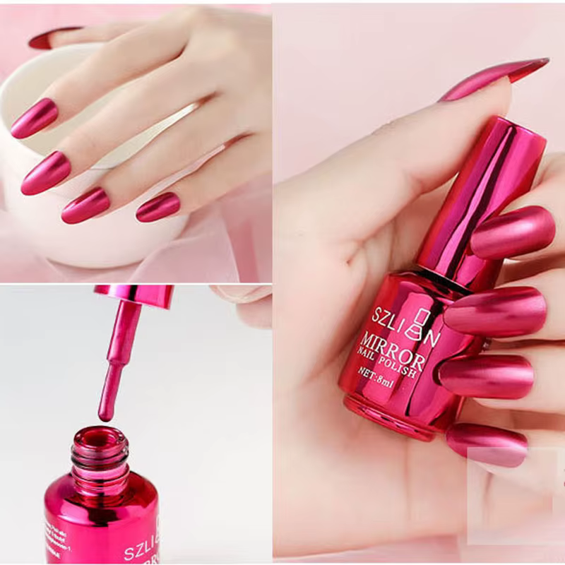 Vernis à ongles miroir 12 couleurs