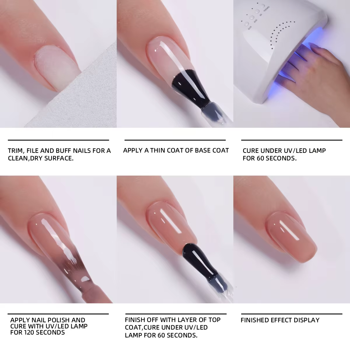 Vernis à ongles Gel Maillard en automne