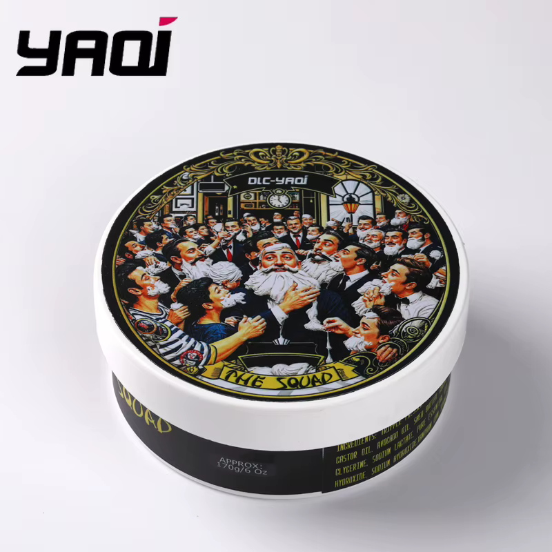 Savon de Rasage Artisanal Yaqi The Squad 2026 170g – Savon Fait Main pour le Visage et le Corps – Essentiels de Luxe pour l'Entretien Personnel
