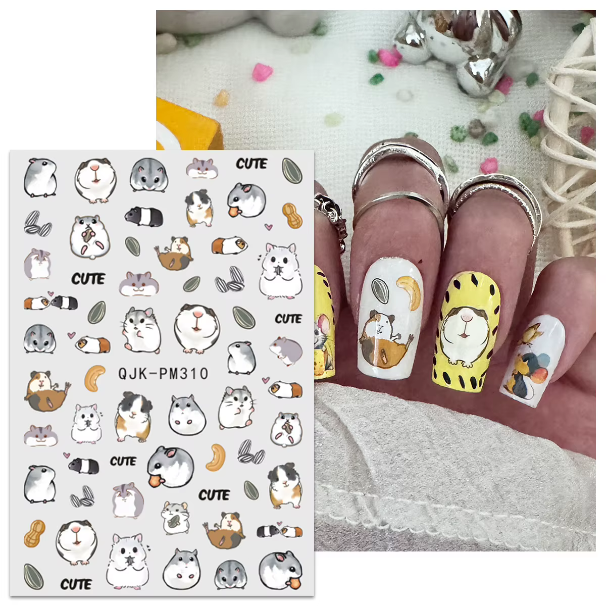 Autocollants pour Nail Art