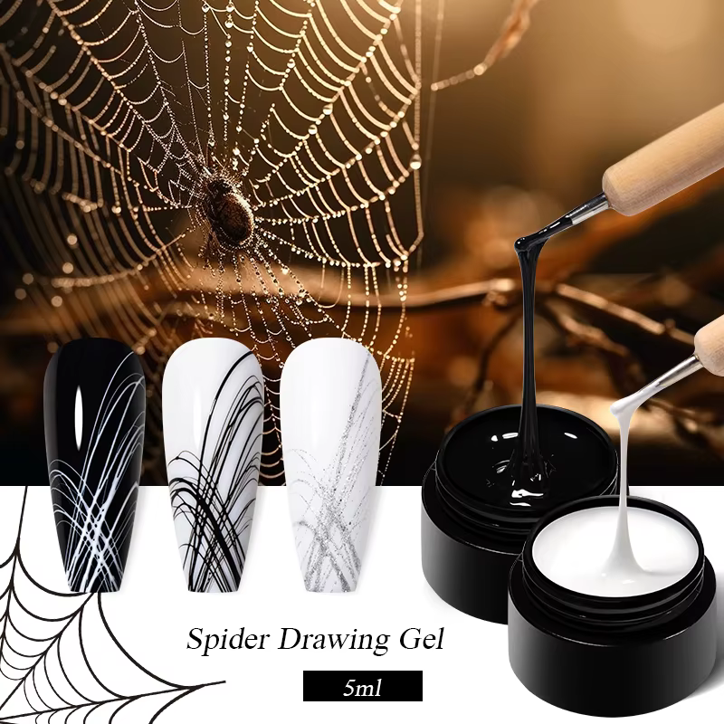 Vernis à ongles Gel dessin araignée