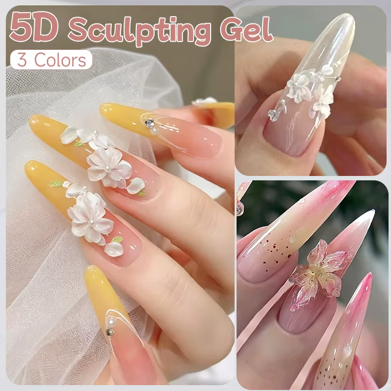 UR SUGAR 15ml Gel Sculptant 5D pour Extension Rapide des Ongles