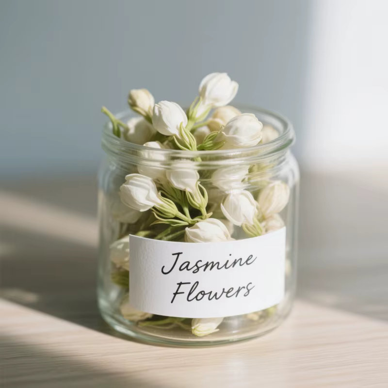 Bouquet de jasmin artificiel, bouquets de jasmin de qualité supérieure pour la décoration de table de mariage et la décoration intérieure