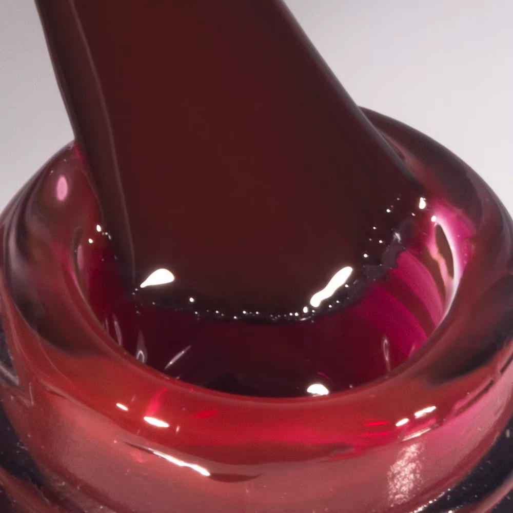 KODIES GEL vernis à ongles Gel à Base de caoutchouc rouge bordeaux 15ML Structure UV/LED vin d'hiver couleur