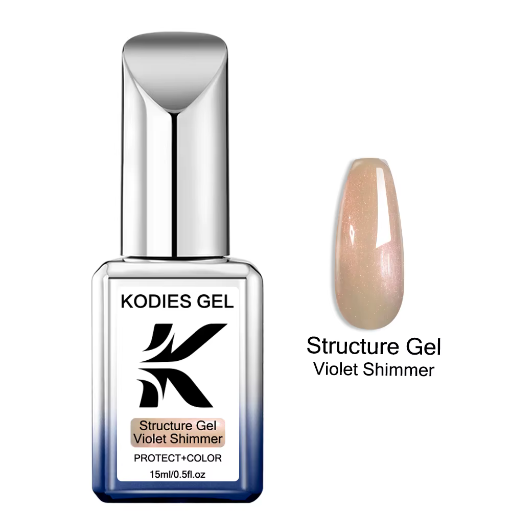 KODIES GEL Chrome caoutchouc Base Gel Vernis à ongles