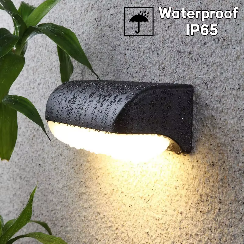 Applique murale LED extérieure pour porche, étanche IP65, luminaire décoratif d'intérieur, idéal pour un jardin, une cour ou une maison, AC110/220V