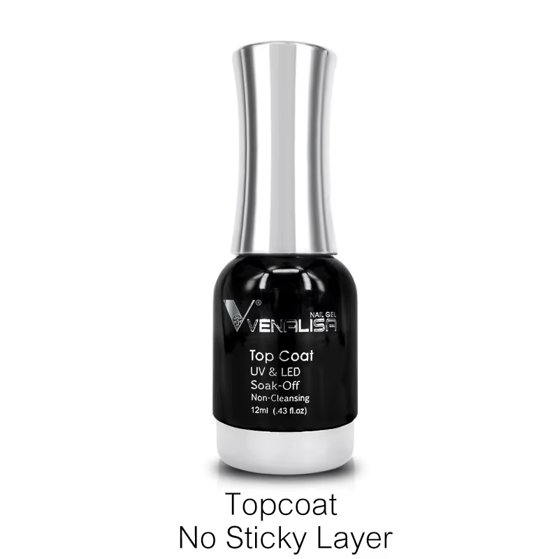 12ml Venalisa TPO FREE Top Coat Trempé Sans Résidu Longue Durée