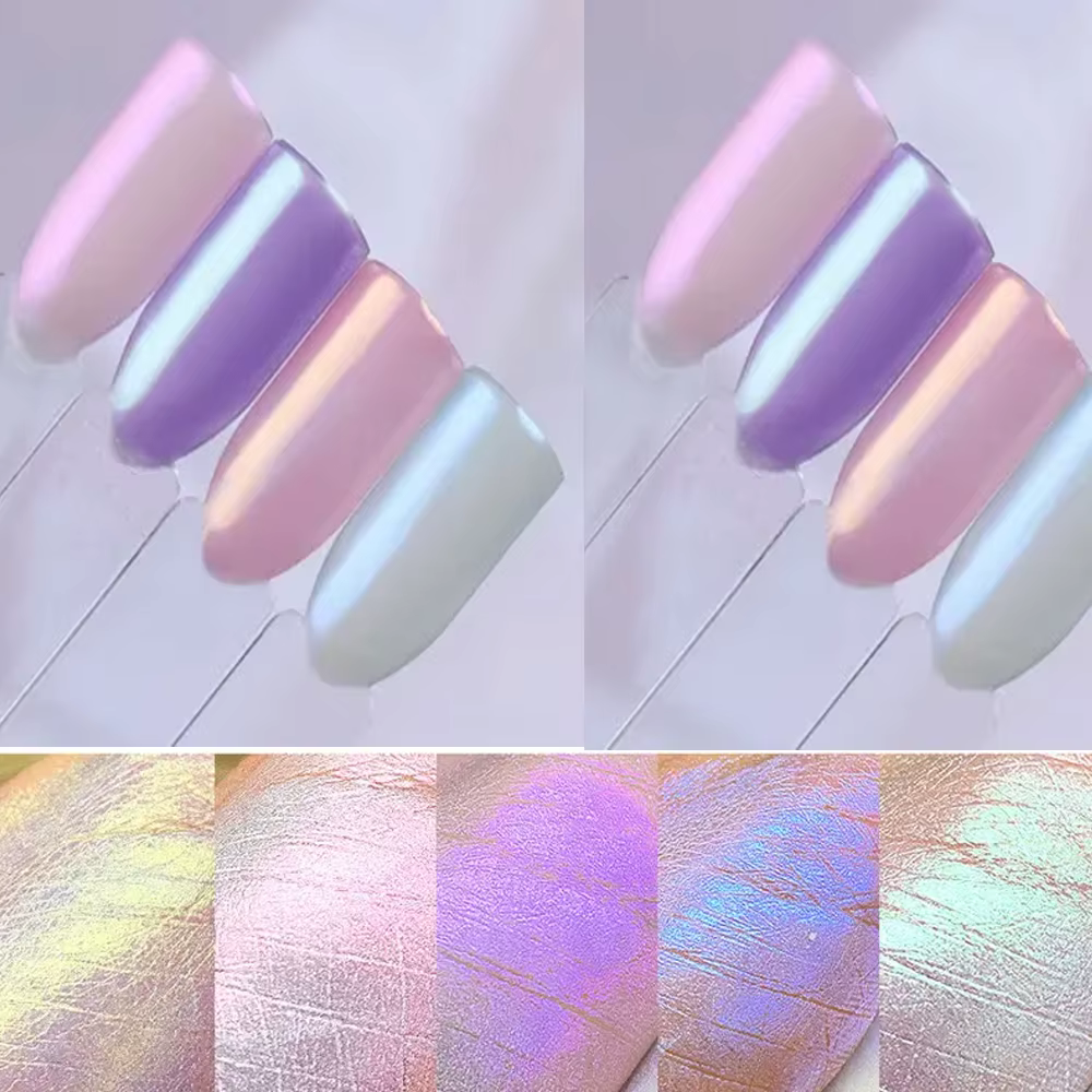 Poudre de Manucure Chromée N64.6 Couleurs/Ensemble