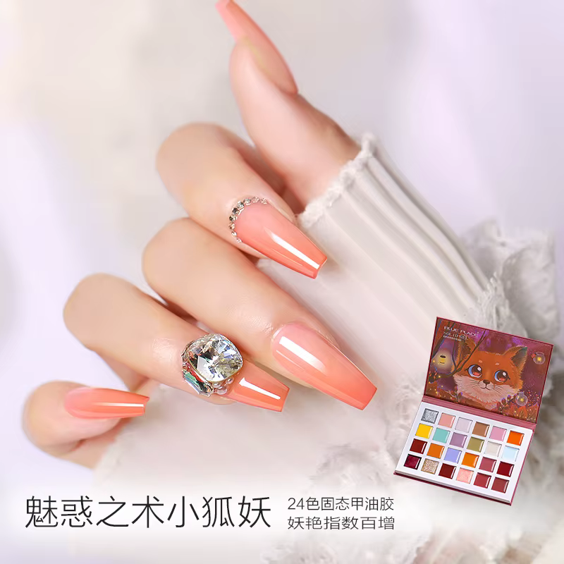 24 couleurs ensemble solide ongles Gel Palette boue peinture printemps été couleur pour Nail Art Design Semi Permanent tremper UV Gel vernis