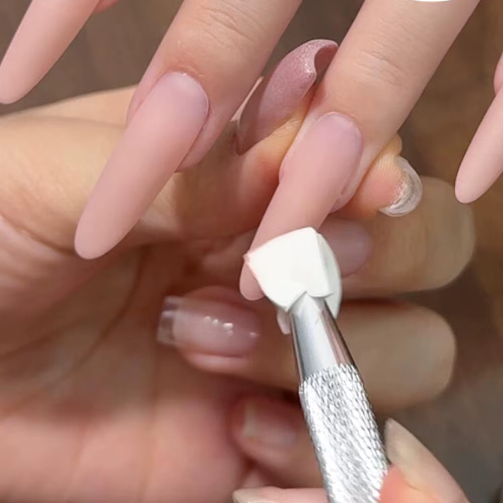 1 pot noir Pat peinture Gel vernis à ongles avec coussin d'air dégradé mat Texture
