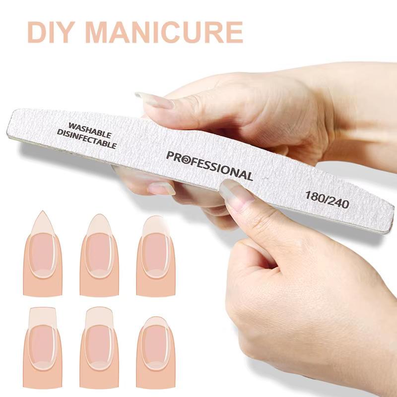 Limes à ongles professionnelles en bois