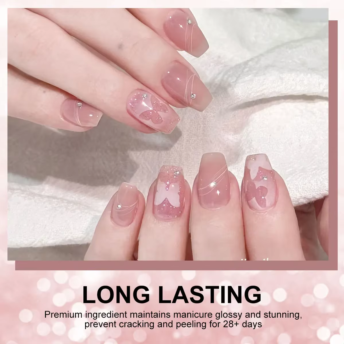 LIMEGIRL Gel de Peinture Dégradé 4 Couleurs pour Nail Art