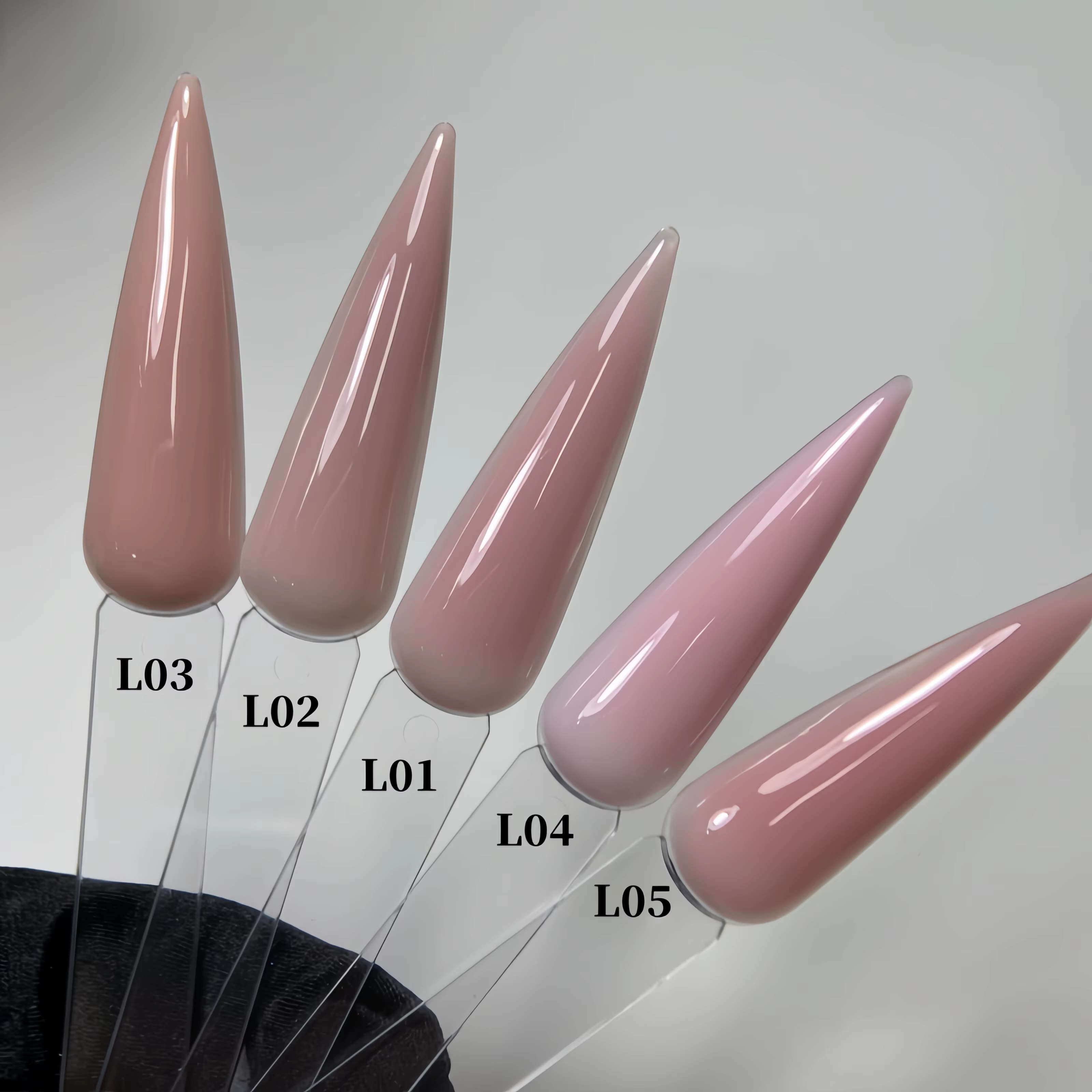 MSHARE Gel Acrylique Liquide Rose Moyen Acrygel Constructeur pour Extension d'Ongles Auto-Nivelant Soak Off Sans TPO 50ml