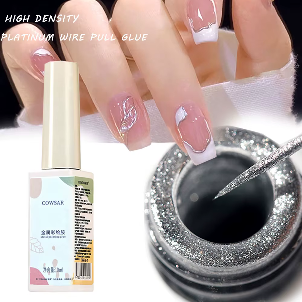 Vernis à ongles Gel à paillettes réfléchissantes 5D