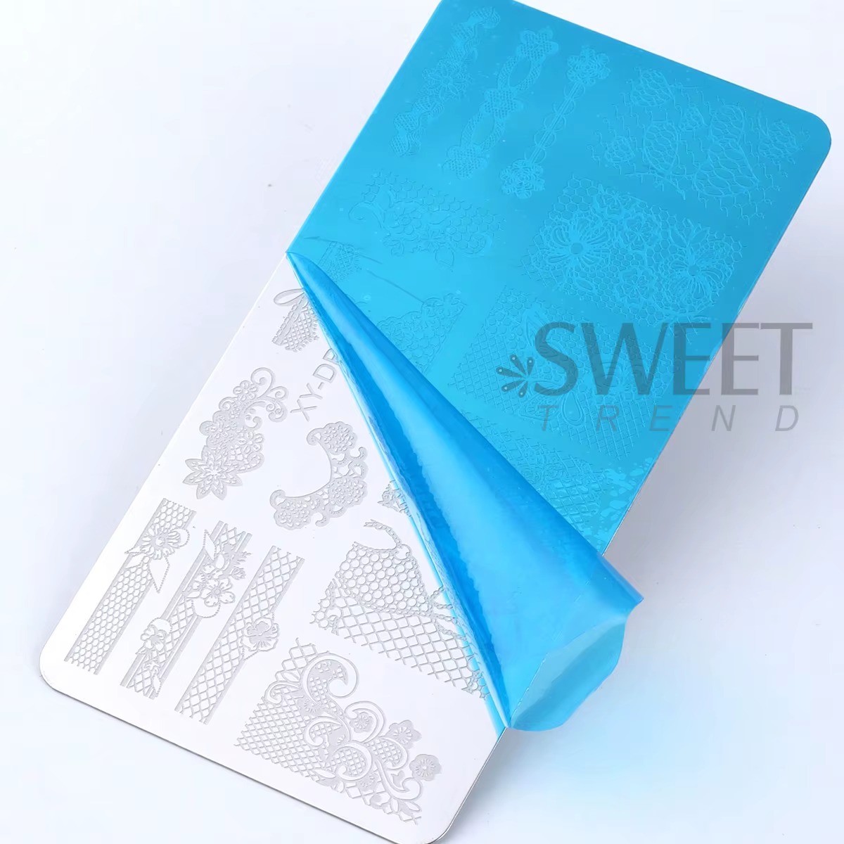 Plaque d'estampage pour Nail Art de mariage