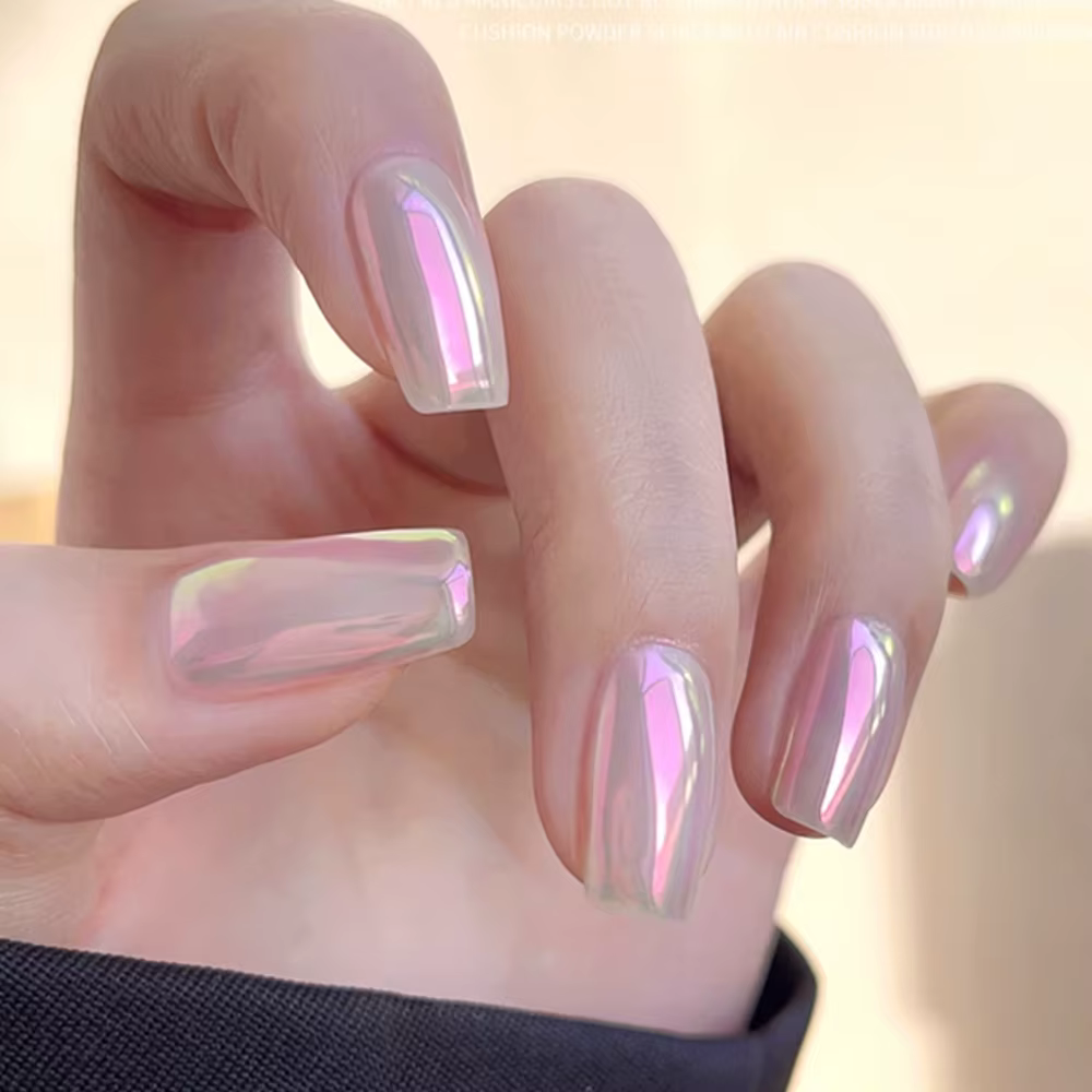 Paillettes Aurora Chrome pour Ongles