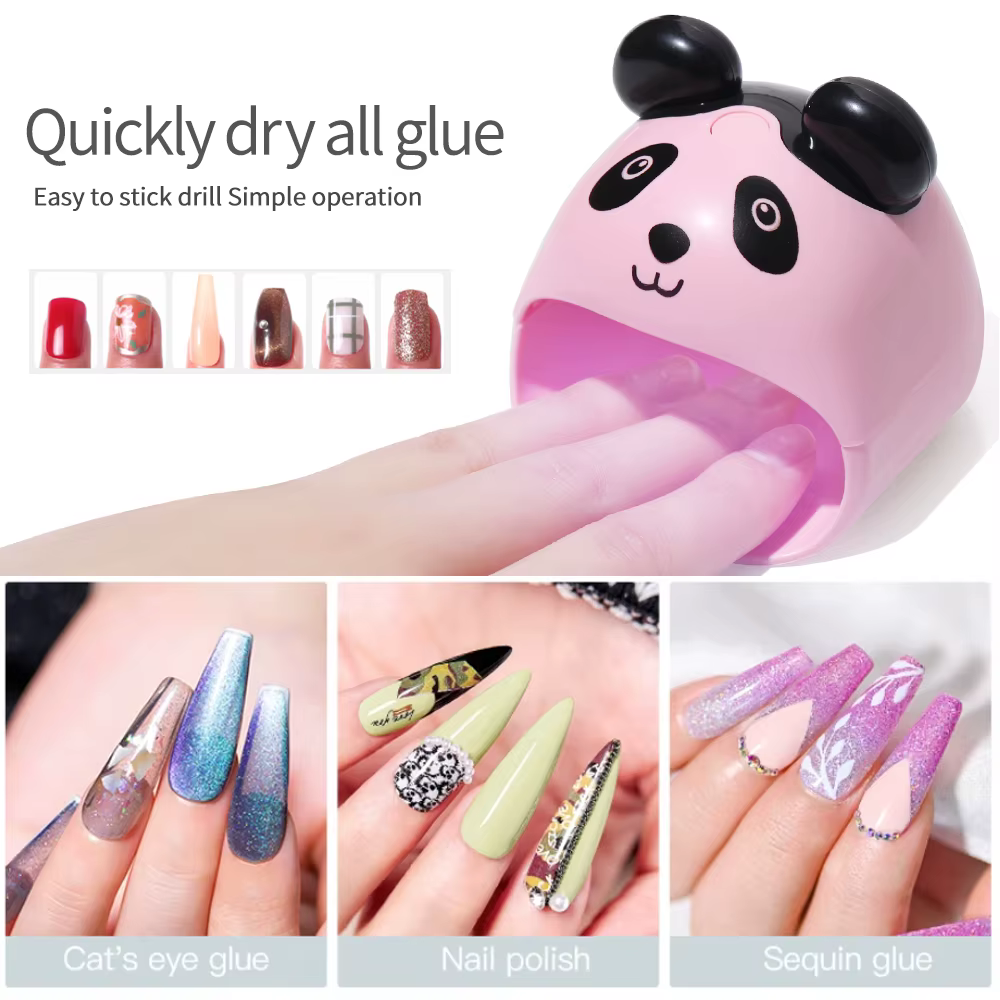 LINAMNDA lampe à ongles animale Machine de photothérapie à doigt unique sèche-ongles outils de manucure Nail Art UV Gel