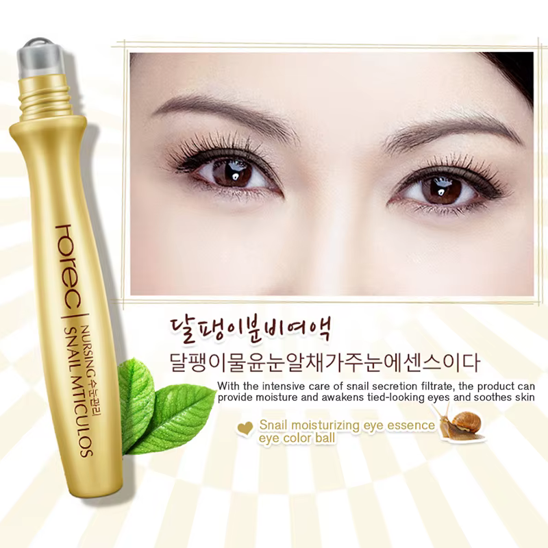 Soins de la peau crème d'escargot crème au collagène Anti-âge blanchir la peau crème pour le visage estompe les cernes supprimer les poches pour les yeux sérum pour les yeux