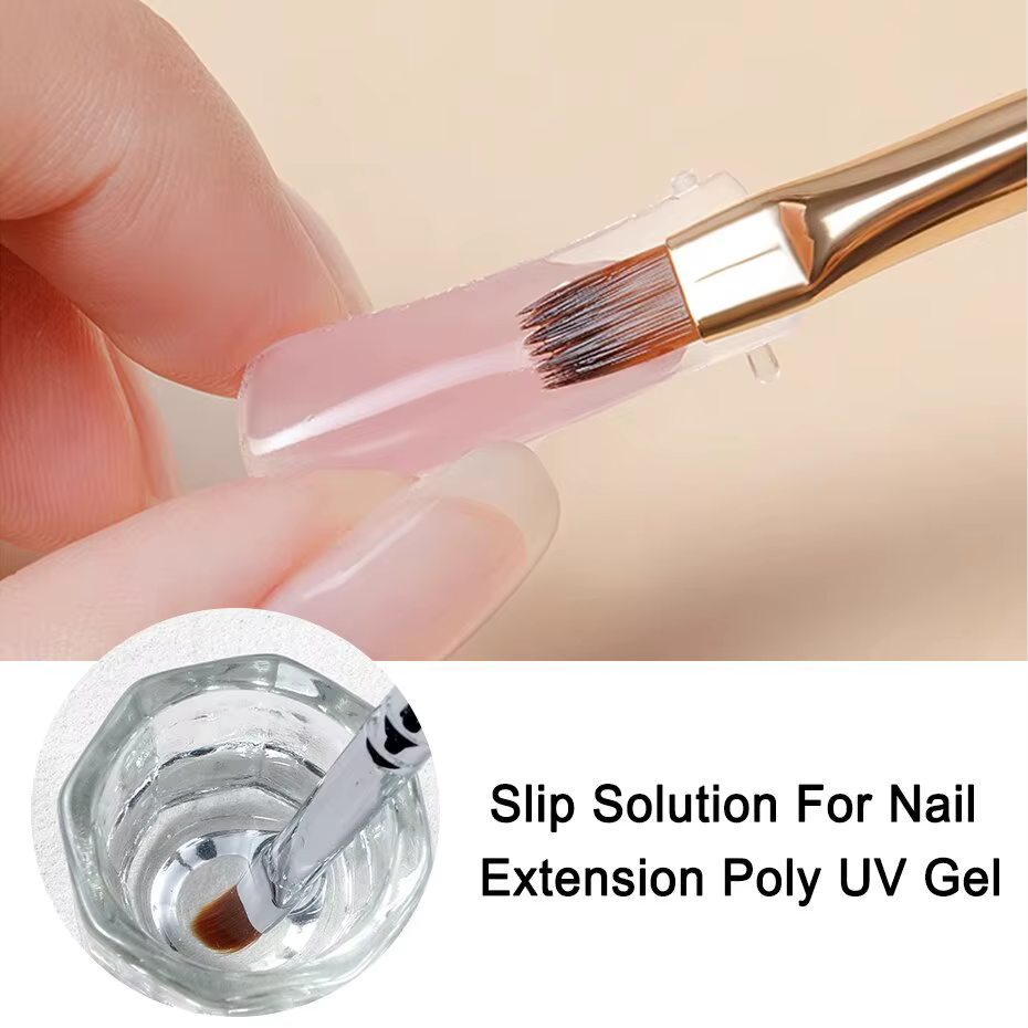 35ml Nail Liquide Glissement Solution pour Poly Ongle Extension Gel Rapide UV Constructeur Gel Acrylique Dégraissant Nettoyant