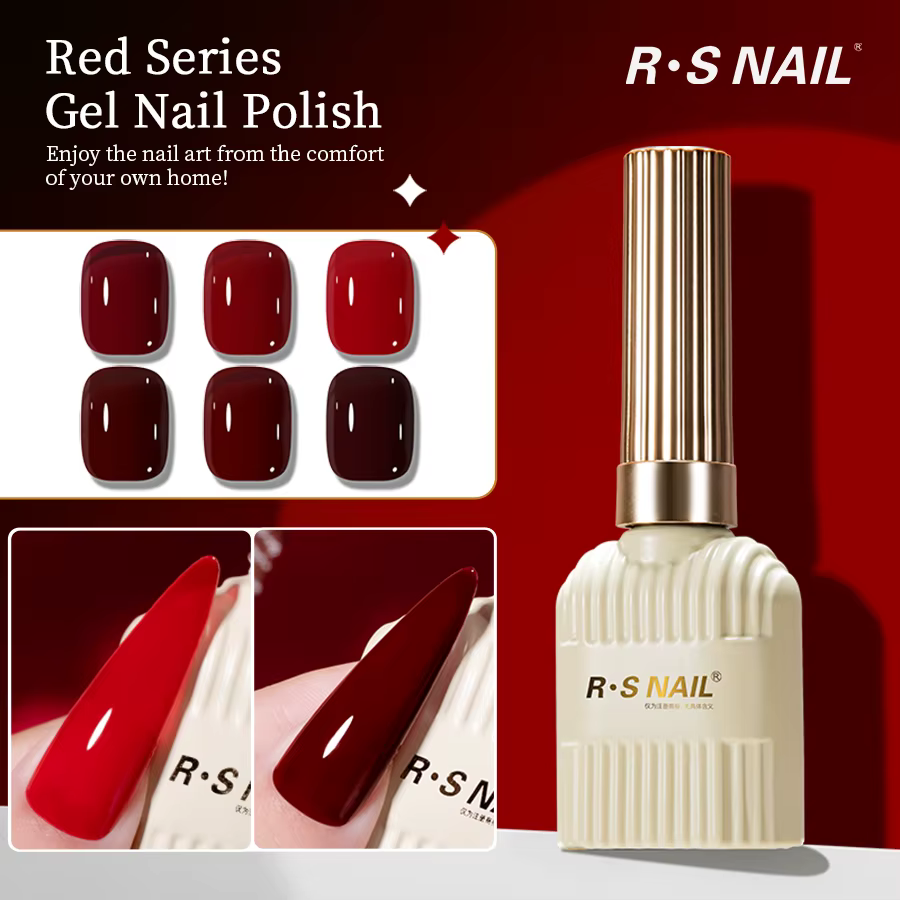 RSNAIL rouge Gel pur vernis à ongles Gel noël