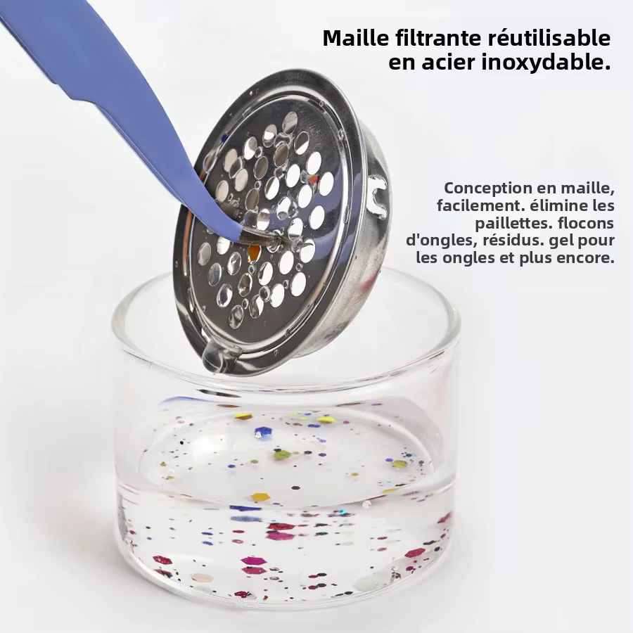 Filtre à mailles de verre Transparent