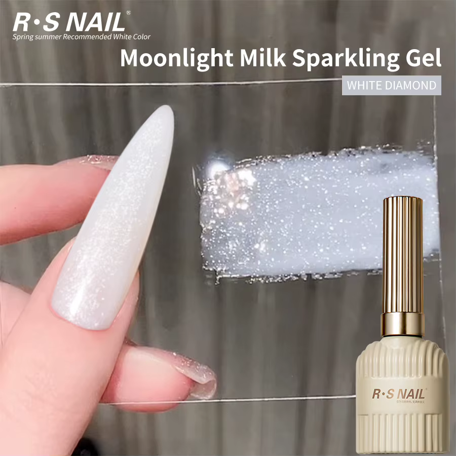 Vernis à ongles gel RSNAIL Milky White