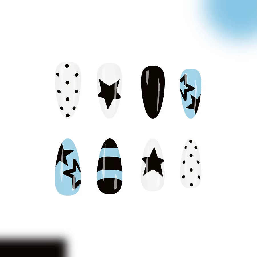 Faux ongles de manucure Y2k