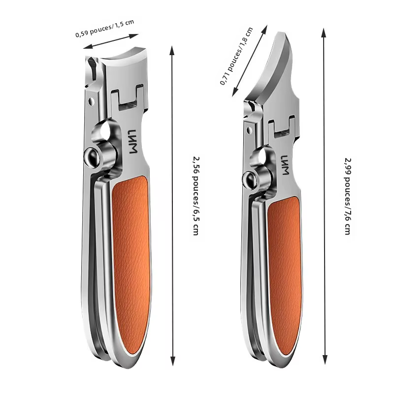 Laihemi 45 ° Coupe-ongles à mâchoires larges inclinées