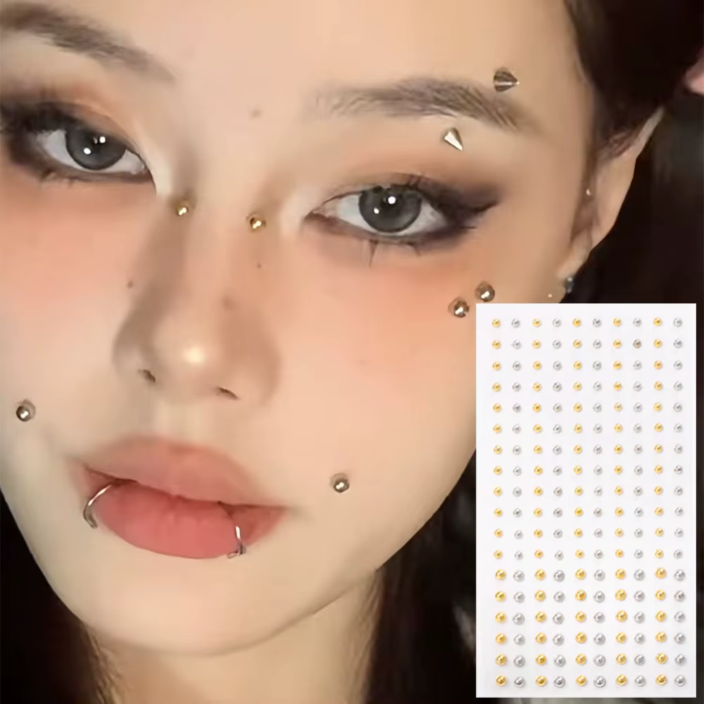 Autocollant pour ongles à lèvres Non Piercing
