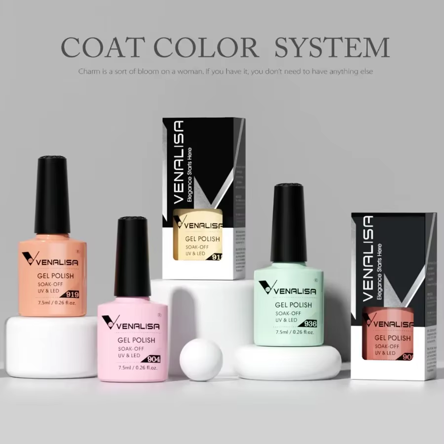 Venalisa 7.5ml mode brillant tremper UV Gel vernis à ongles cosmétiques Nail Art manucure