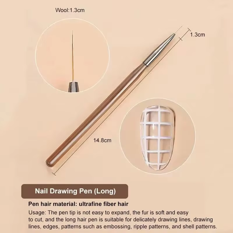 9 stylo Gel UV brosse à ongles bricolage