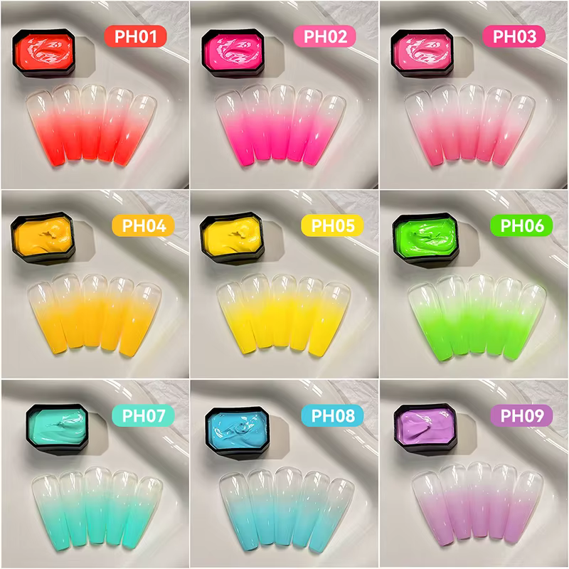 UR SUGAR 9 couleurs dégradé peinture Gel Nail Art