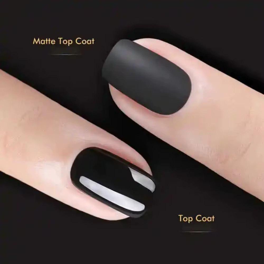 KODIES GEL Top Coat Mat Sans TPO Sans HEMA Vernis à Ongles Semi-Permanent UV/LED Fini Velours Mat pour Manucure