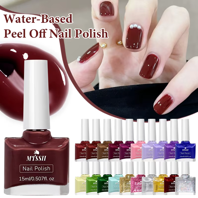 Vernis à ongles à base d'eau